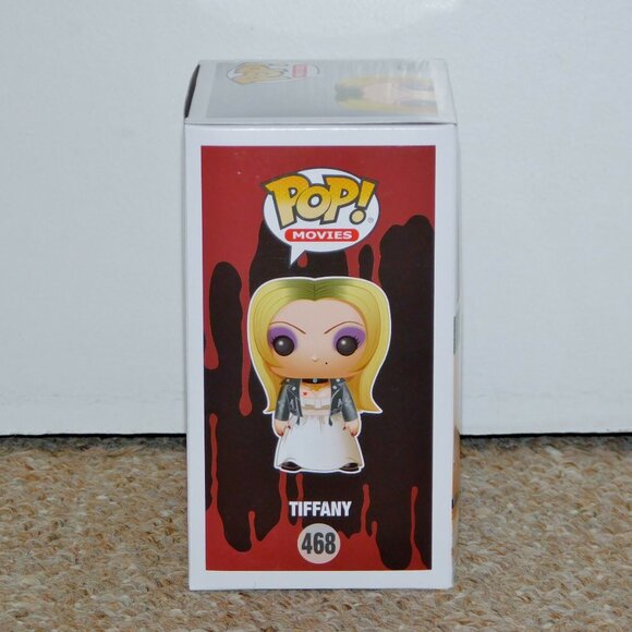 2017 Funko Pop! Bride of Chucky Tiffany Bloody Chase Variant Brand New # 468 - Picture 4 of 9